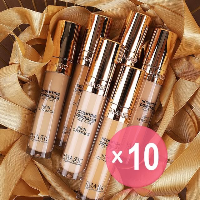 IMAGIC-High Coverage Sculpting Concealer - 6 Shades 10pcs Bundle Set