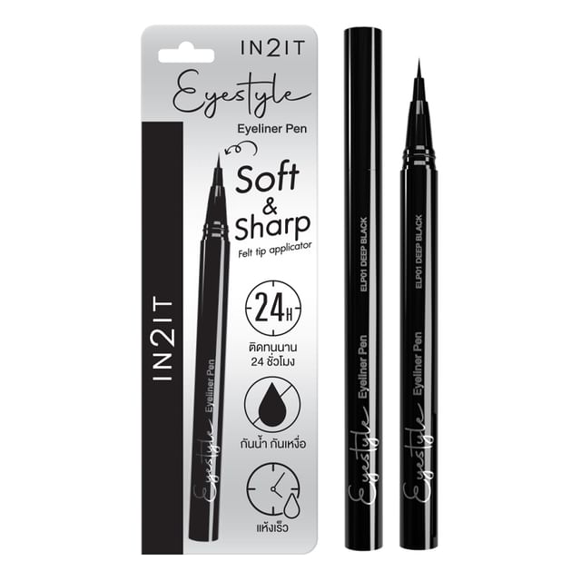 IN2IT-Eyestyle Eyeliner Pen-Negro Profundo