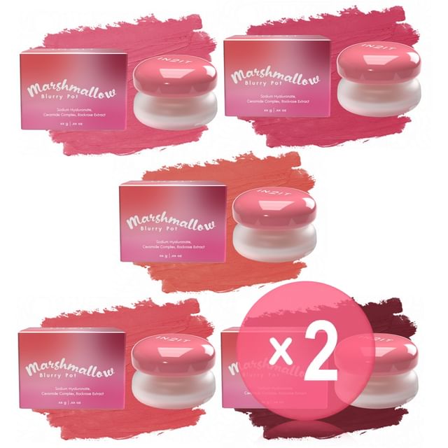 IN2IT-Marshmallow Blurry Pot 2pcs Bundle Set