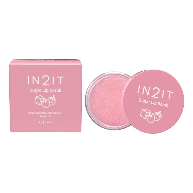 IN2IT-Sugar Lip Scrub Berry-12 G