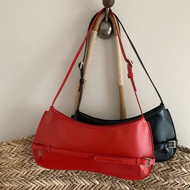Indenis-Belted Shoulder Bag