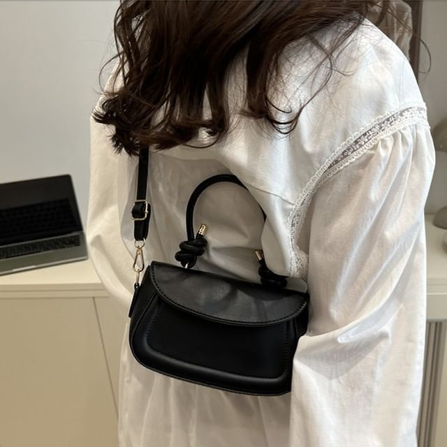 Indenis-Flap Top Handle Crossbody Bag