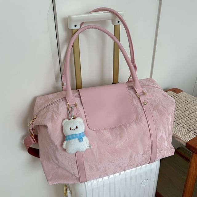 Indenis-Jacquard Duffel Bag