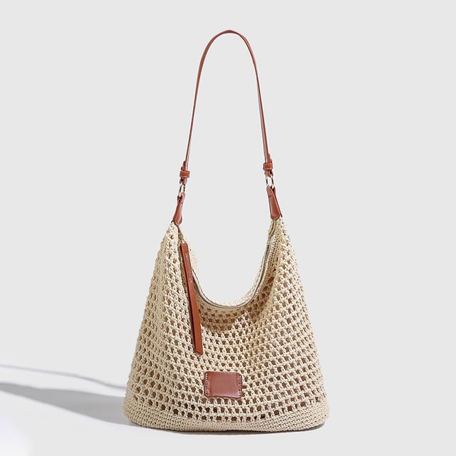 Indenis-Perforated Tote Bag