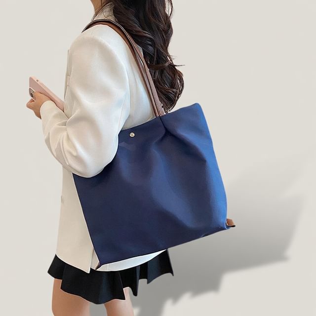 Indenis-Textile Plain Tote Bag