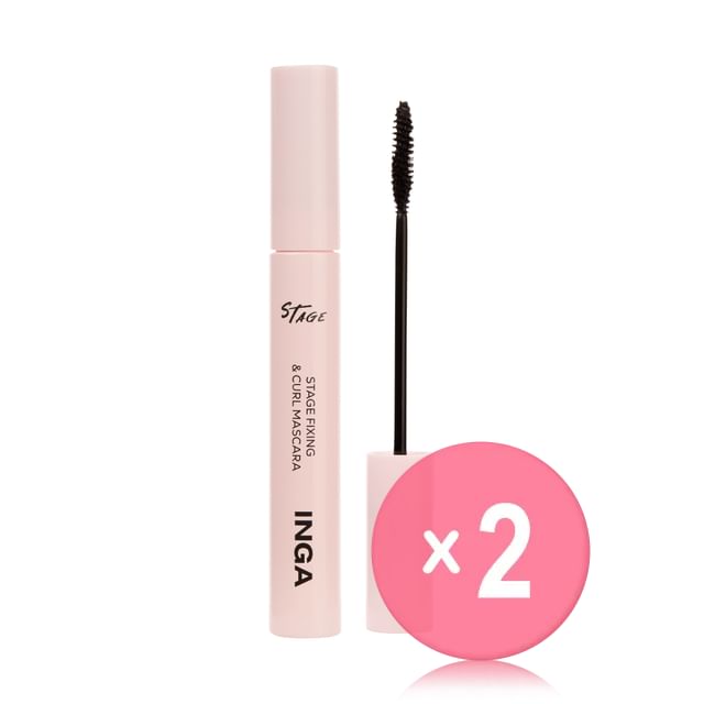 INGA-Stage Fixing Curl Mascara 2pcs Bundle Set