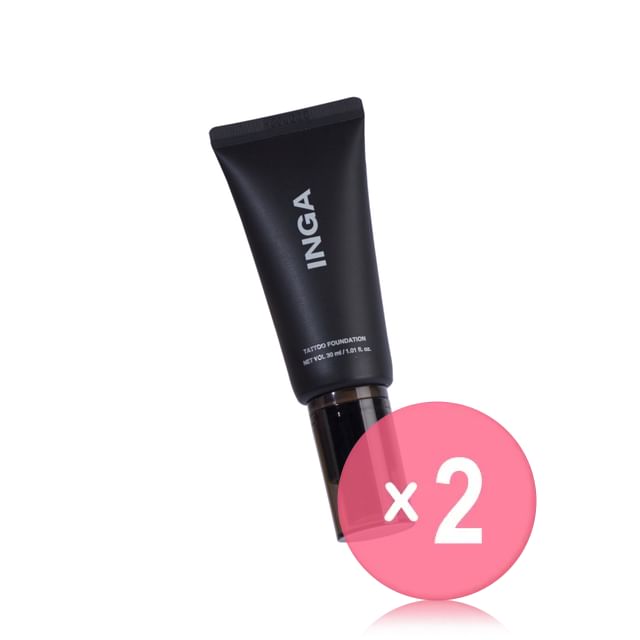 INGA-Tattoo Foundation - 3 Colors 2pcs Bundle Set