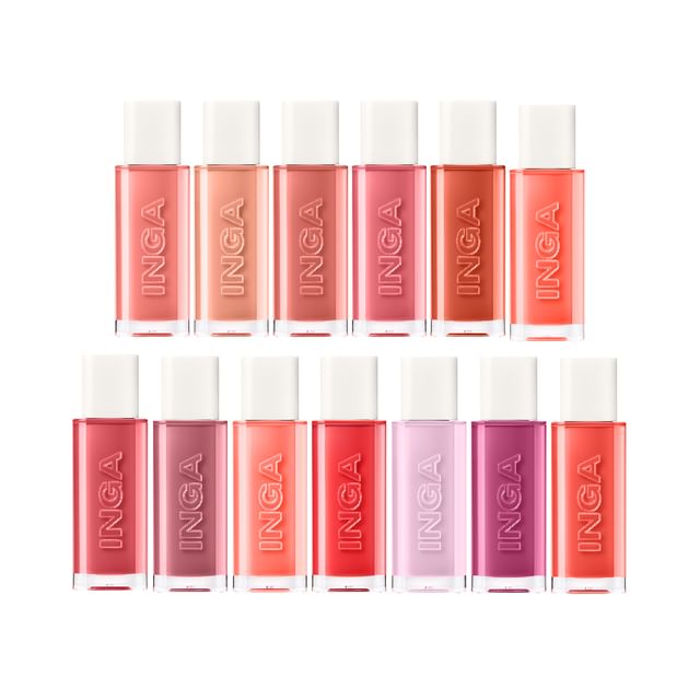 INGA-Water Glow Lip Tint - Encre à lèvres - 13 couleurs