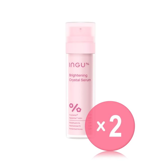 INGU-Brightening Crystal Serum 2pcs Bundle Set