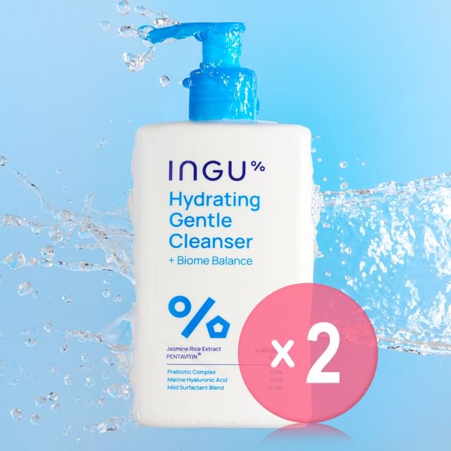 INGU-Hydrating Gentle Cleanser Biome Balance Pump 2pcs Bundle Set