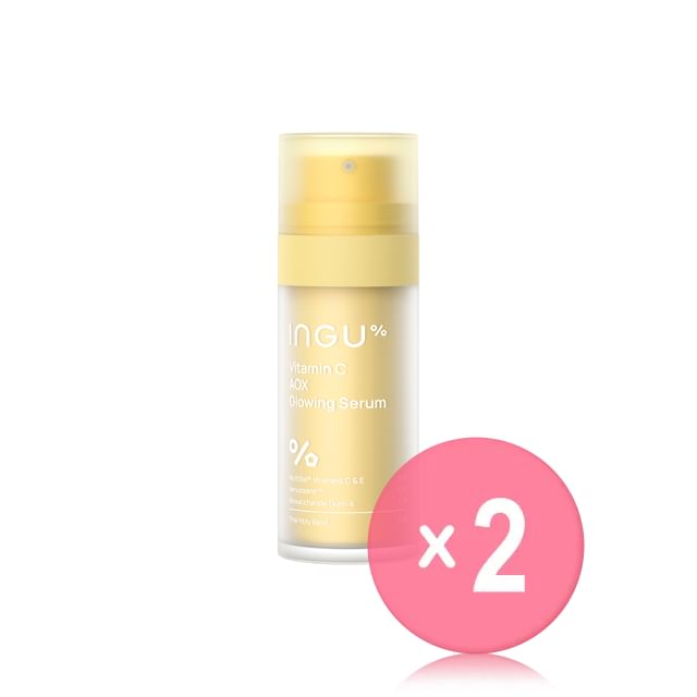 INGU-Vitamin C AOX Glowing Serum 2pcs Bundle Set