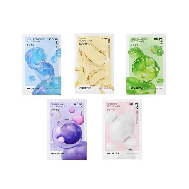 innisfree-Aktywna maseczka - 5 rodzajów
