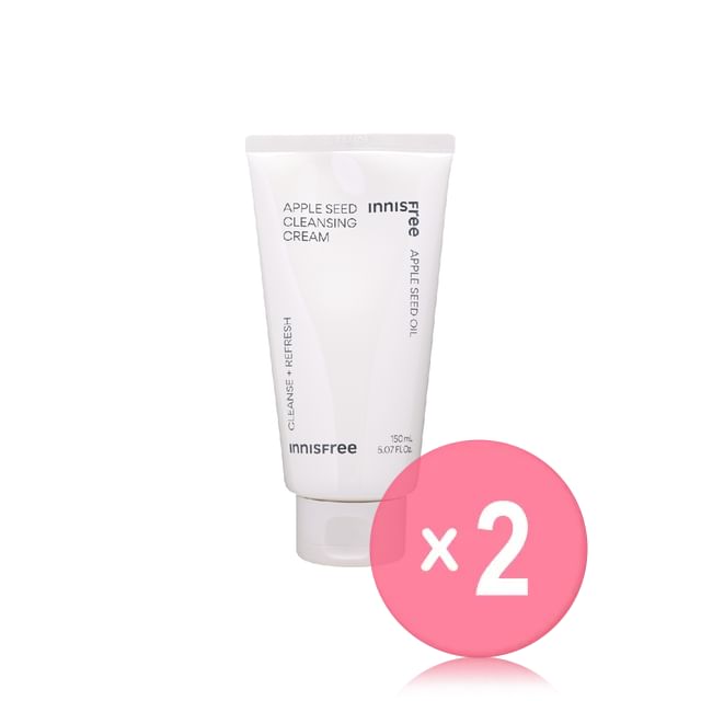 innisfree-Apple Seed Cleansing Cream 2pcs Bundle Set
