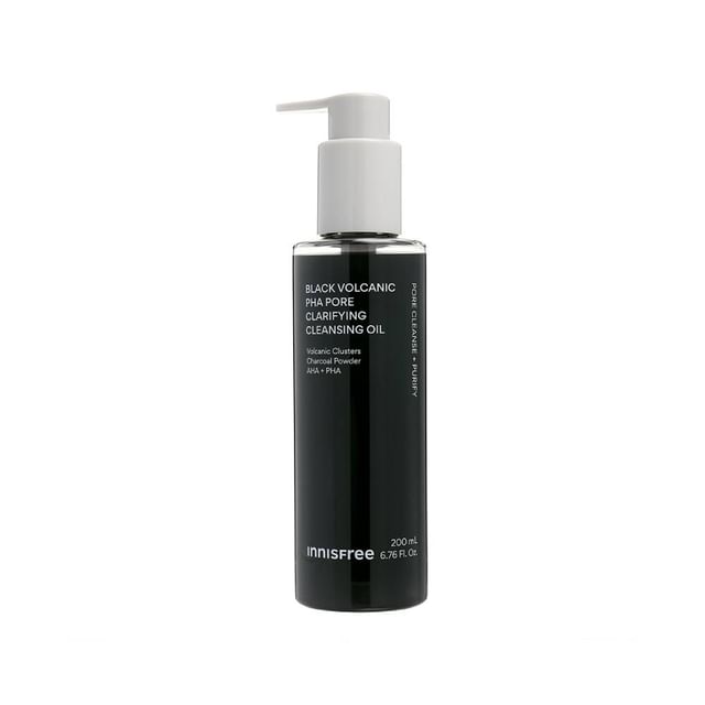 innisfree-Black Volcanic PHA Pore Clarifying Cleansing Oil