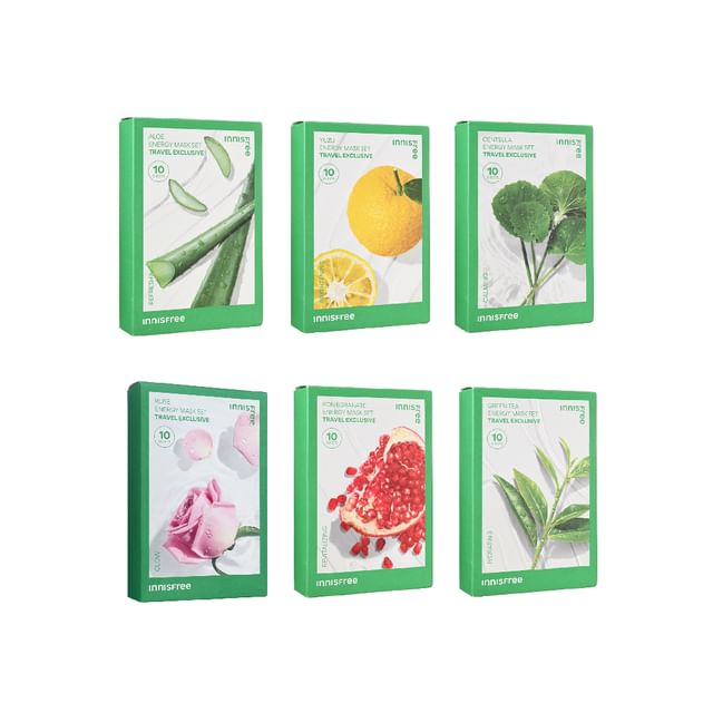 innisfree-Energy Mask Set - 6 Types