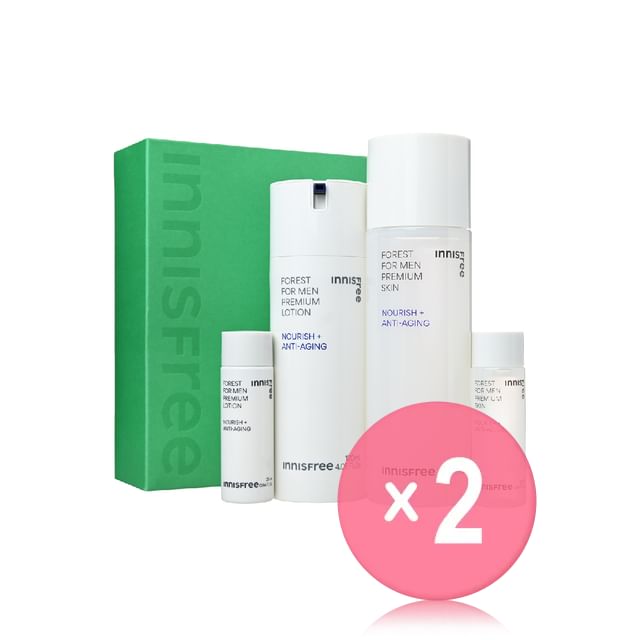 innisfree-Forest For Men Premium Skincare Set 2pcs Bundle Set