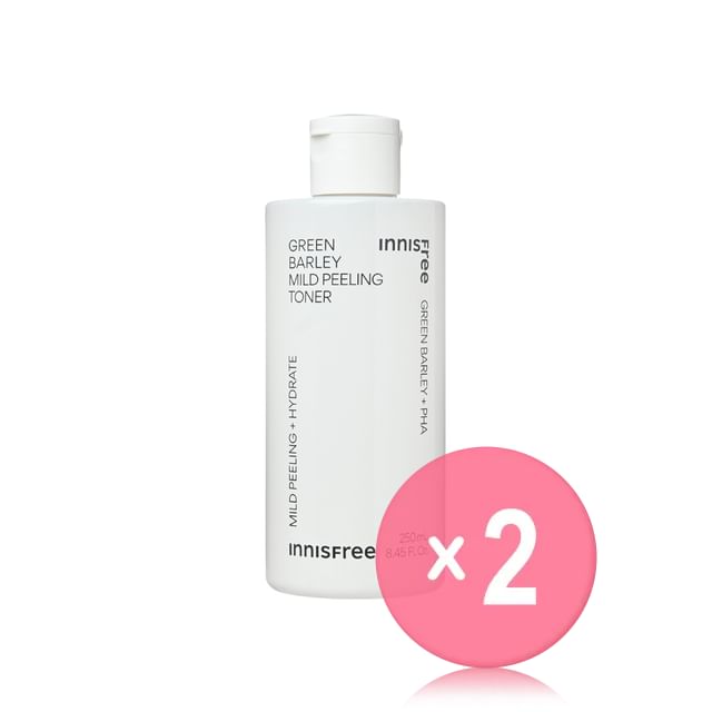 innisfree-Green Barley Mild Peeling Toner 2pcs Bundle Set