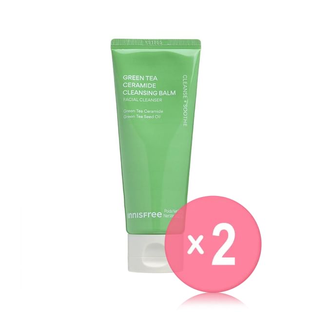 innisfree-Green Tea Ceramide Cleansing Balm 2pcs Bundle Set