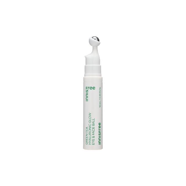 innisfree-Green Tea Hyaluronic Glow Eye Face Ball - Sérum roll-on pour les yeux visage-10ml