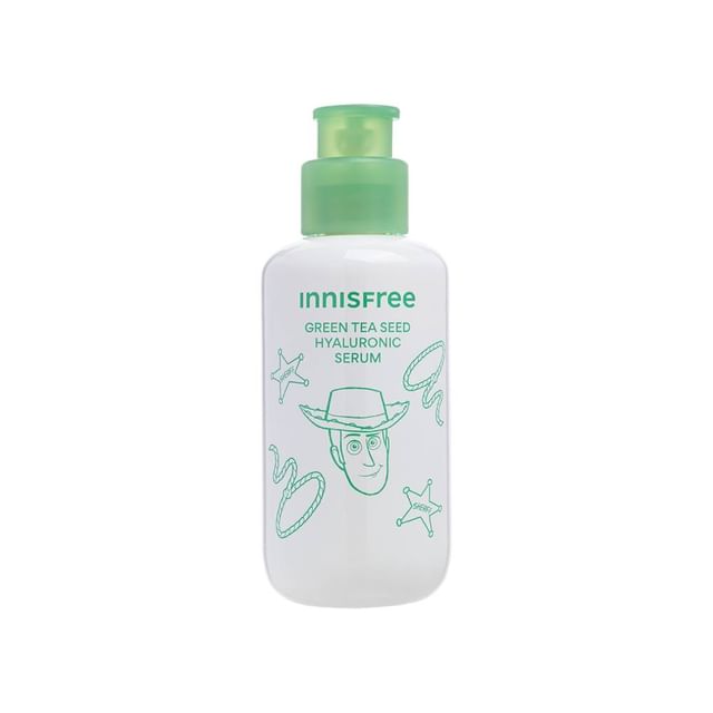 innisfree-Green Tea Seed Hyaluronic Serum Jumbo Toy Story 5 Edition - Sérum hydratant et apaisant