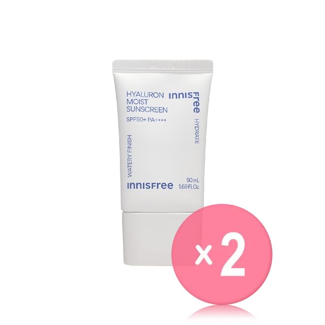 innisfree-Hyaluron Moist Sunscreen 2pcs Bundle Set