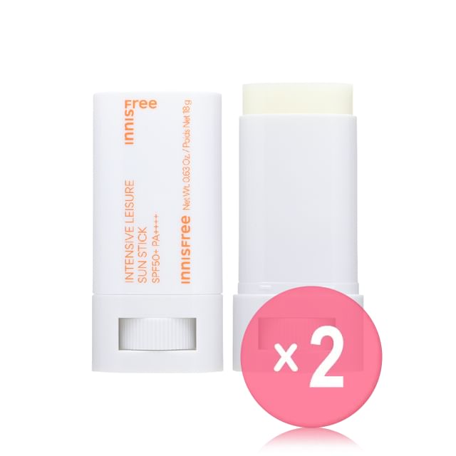 innisfree-Intensive Leisure Sun Stick 2pcs Bundle Set