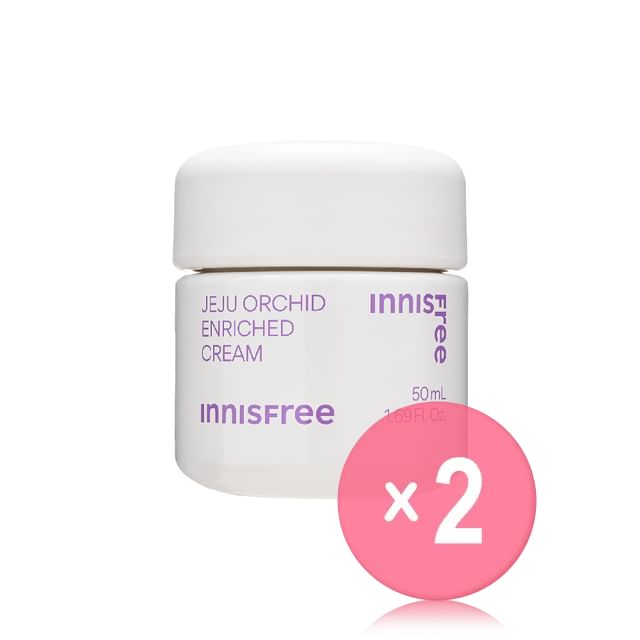 innisfree-Jeju Orchid Enriched Cream 2pcs Bundle Set