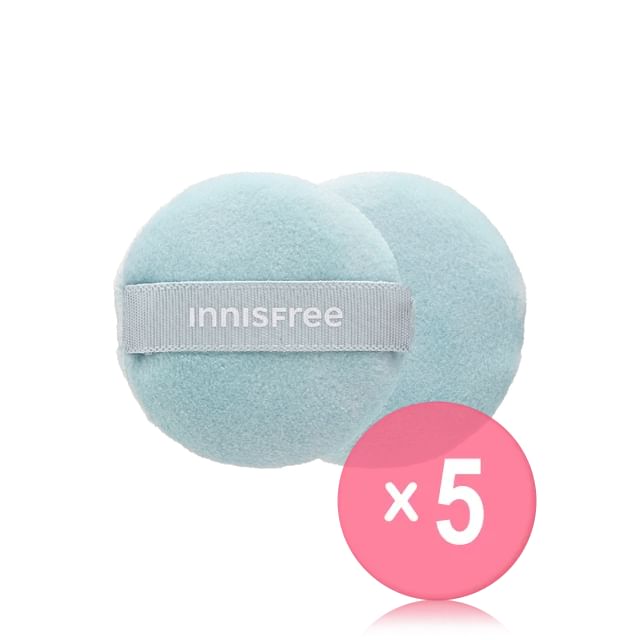 innisfree-Mini Powder Puff 5pcs Bundle Set