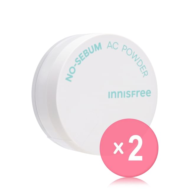 innisfree-No-Sebum AC Powder 2pcs Bundle Set