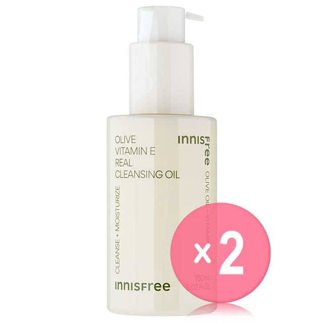 innisfree-Olive Vitamin E Real Cleansing Oil 2pcs Bundle Set