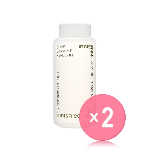 innisfree-Olive Vitamin E Real Skin 2pcs Bundle Set
