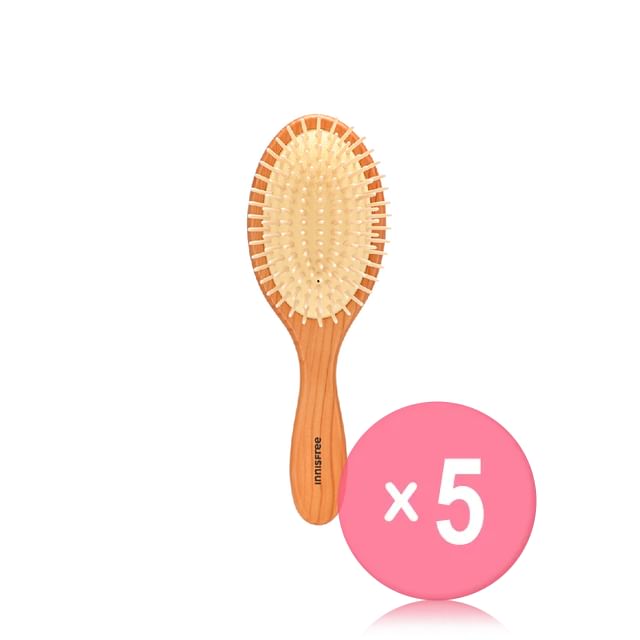 innisfree-Paddle Hair Brush 5pcs Bundle Set