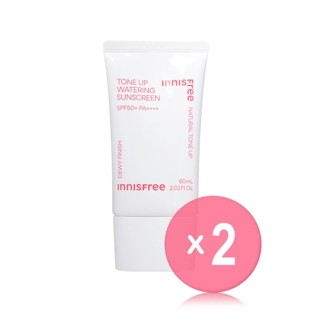 innisfree-Tone Up Watering Sunscreen 2pcs Bundle Set