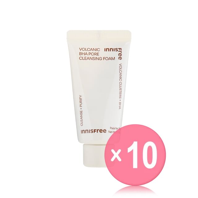 innisfree-Volcanic BHA Pore Cleansing Foam Mini 10pcs Bundle Set