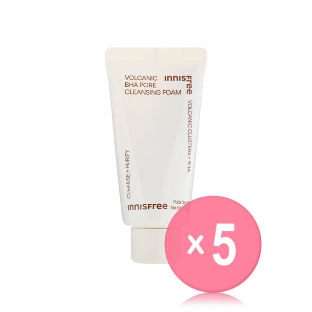 innisfree-Volcanic BHA Pore Cleansing Foam Mini 5pcs Bundle Set