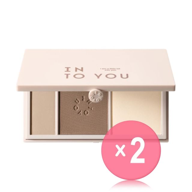 INTO YOU-Highlight Contour Palette 2pcs Bundle Set
