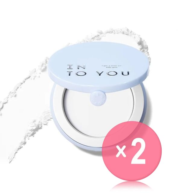 INTO YOU-Mini Pressed Powder - 3 Colors 2pcs Bundle Set