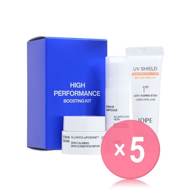 IOPE-High Performance Boosting Kit 5pcs Bundle Set