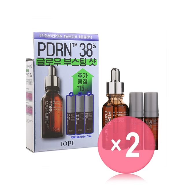 IOPE-PDRN Caffeine Shot Special Set 2pcs Bundle Set