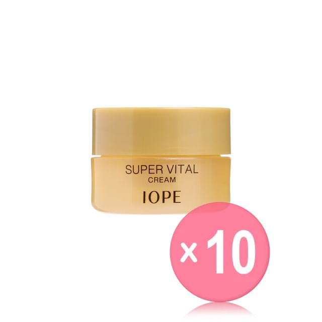 IOPE-Super Vital Cream Mini 10pcs Bundle Set