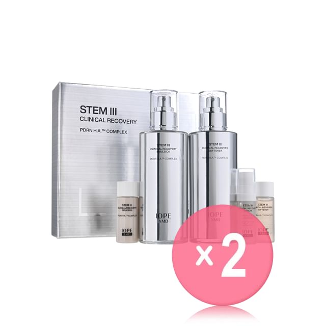 IOPE STEM III CLINICAL RECOVERY セット IOPE - XMD Stem III Clinical Recovery Special Set 2pcs Bundle Set