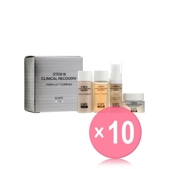 IOPE - XMD Stem III Clinical Recovery Trial Kit 10pcs Bundle Set