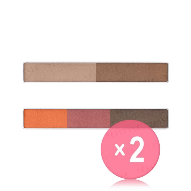 IPSA-Eyebrow Creative Palette Refill 2pcs Bundle Set