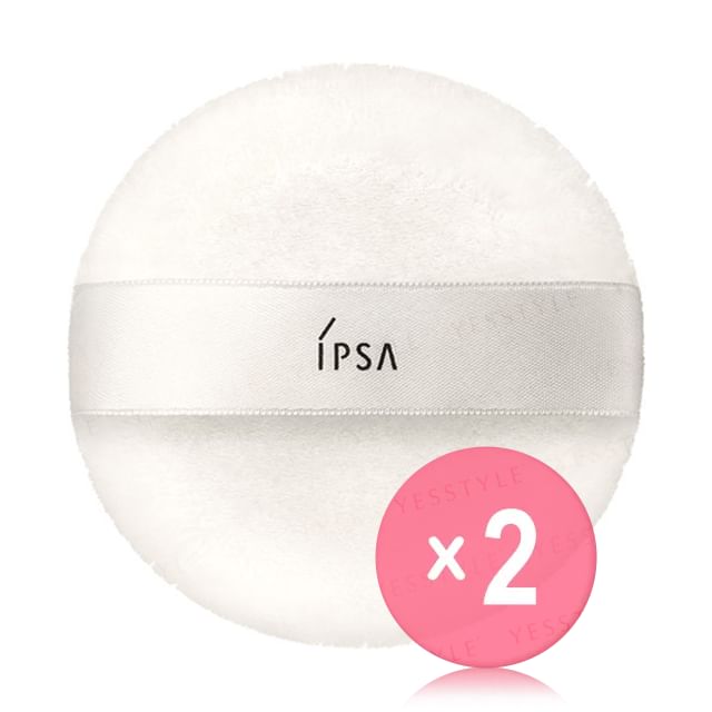 IPSA-Puff For Loose Powder 2pcs Bundle Set