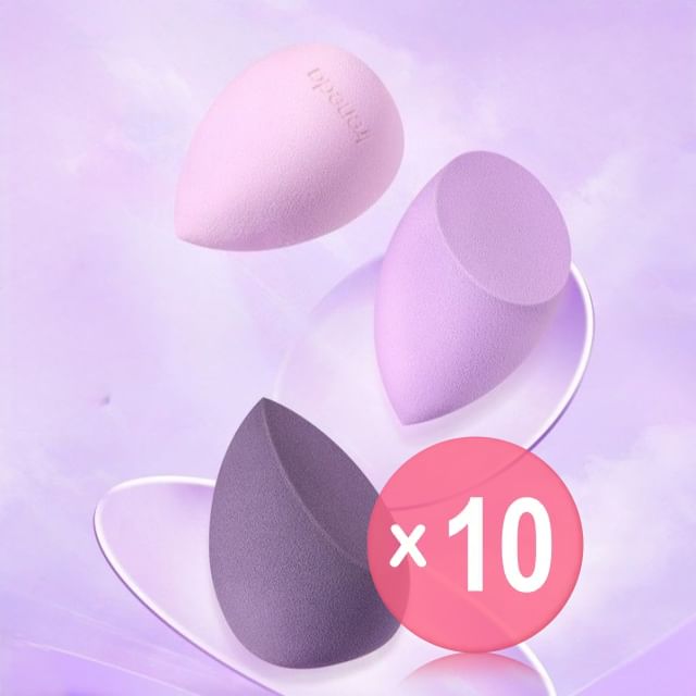 IRENEDA-Flawless Face Makeup Blender Beauty Sponge 10pcs Bundle Set