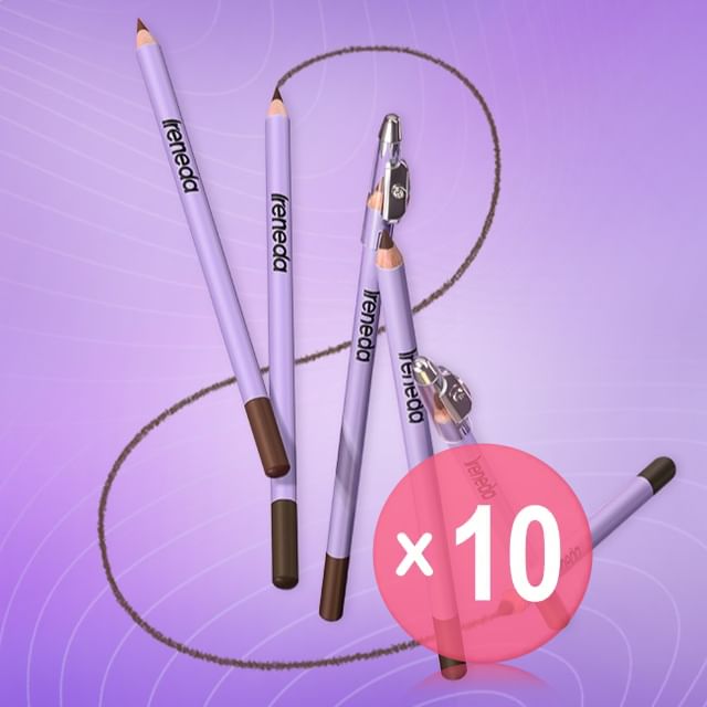 IRENEDA-Precision Eyebrow Pencil - 2 Colors 10pcs Bundle Set