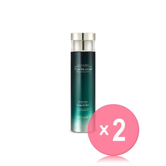 ISA KNOX-Age Focus Prime Double Effect Amouple Skin 2pcs Bundle Set