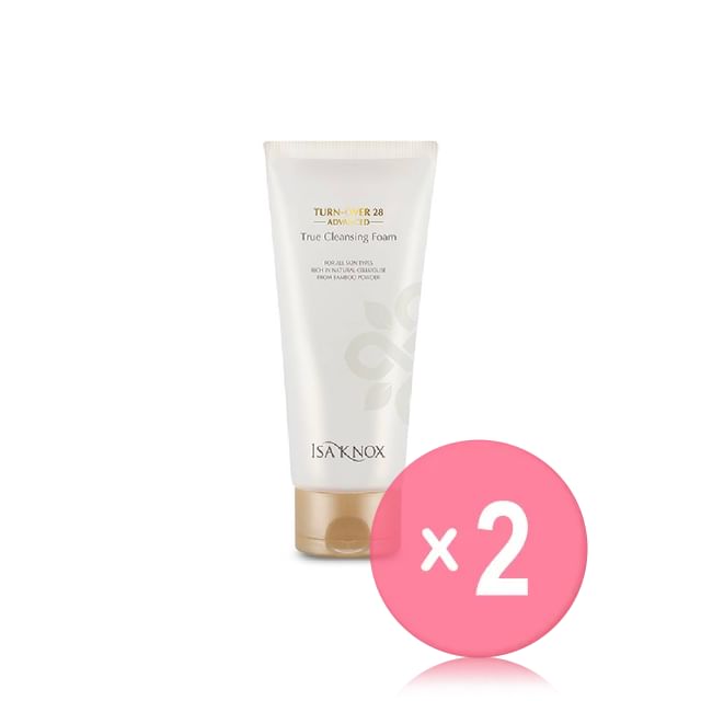 ISA KNOX-Turn-Over 28 Advanced True Cleansing Foam 2pcs Bundle Set