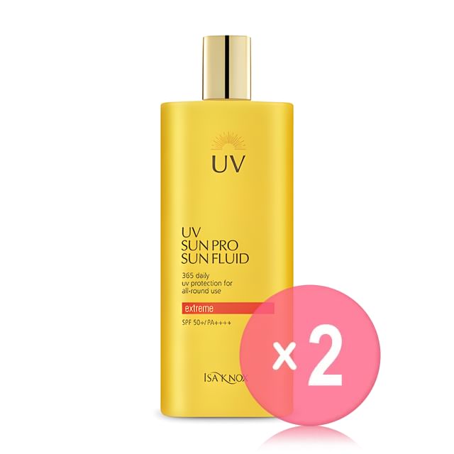 ISA KNOX-UV Sun Pro Sun Fluid 2pcs Bundle Set