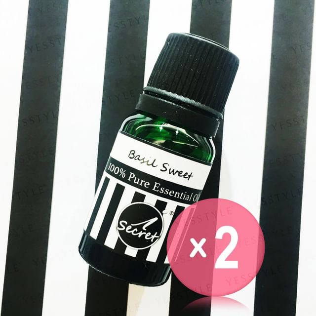 iSecret-Basil Sweet 100 Pure Essential Oil 2pcs Bundle Set
